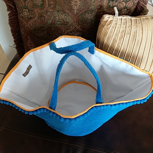 Beautiful beach bag Terry cloth Italy - Picture 3 of 8